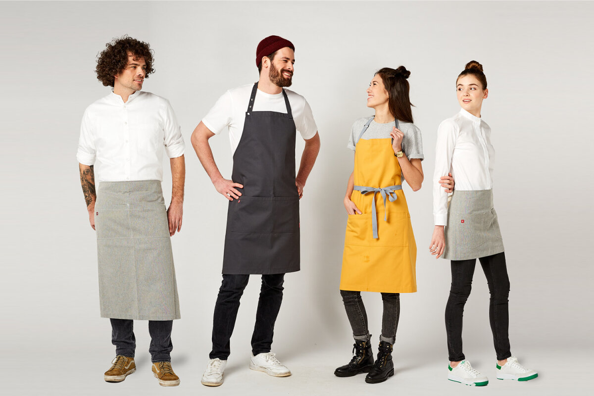 Looking for a stylish and sustainable apron?...