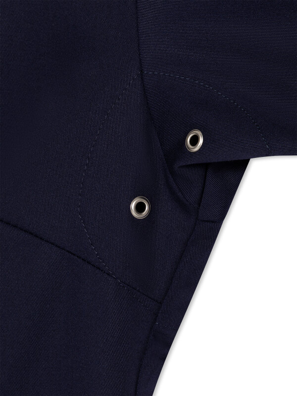 Kochjacke langarm Damen ROHU, navy M