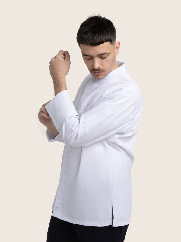 Chefs jacket long sleeve, RAY 2.0 white M