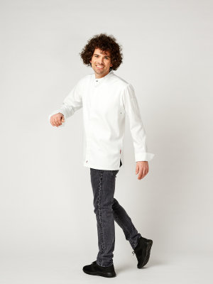 Chefs jacket long sleeve, RAY 2.0 white M