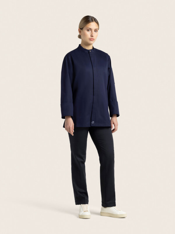 Chefs jacket long sleeve, RAY 2.0 navy M