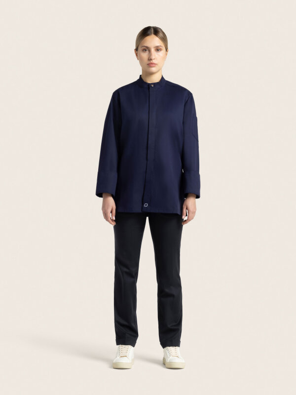 Chefs jacket long sleeve, RAY 2.0 navy L