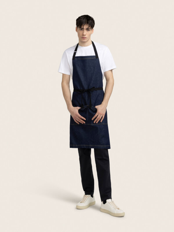 Denim apron long, MALM&Ouml; limited