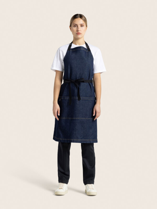 Denim apron long, MALM&Ouml; limited