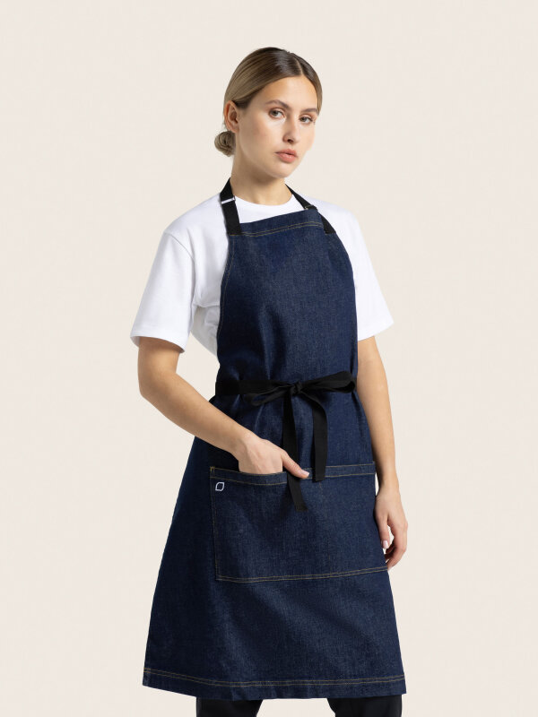 Denim apron long, MALM&Ouml; limited