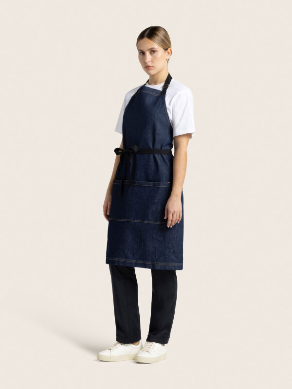 Denim apron long, MALM&Ouml; limited