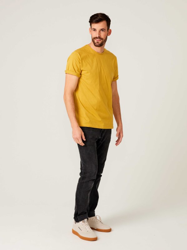 T-Shirt unisex PORTO 2.0 M mustard