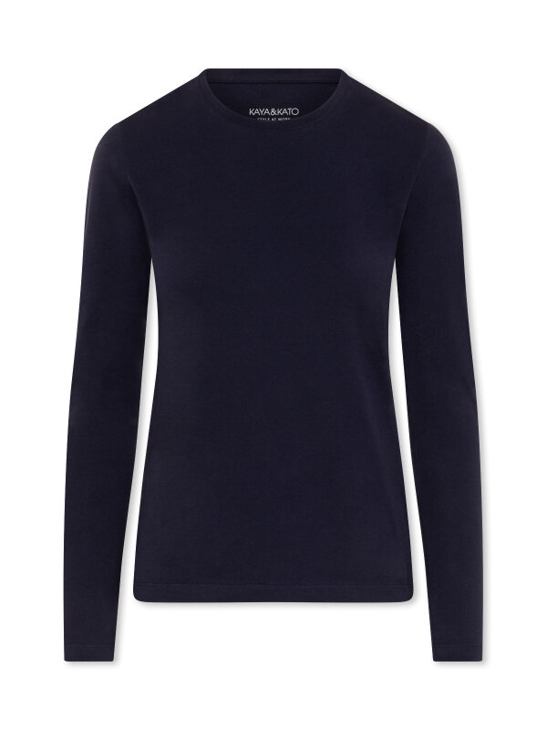 Longsleeve Damen LAGOS, navy M