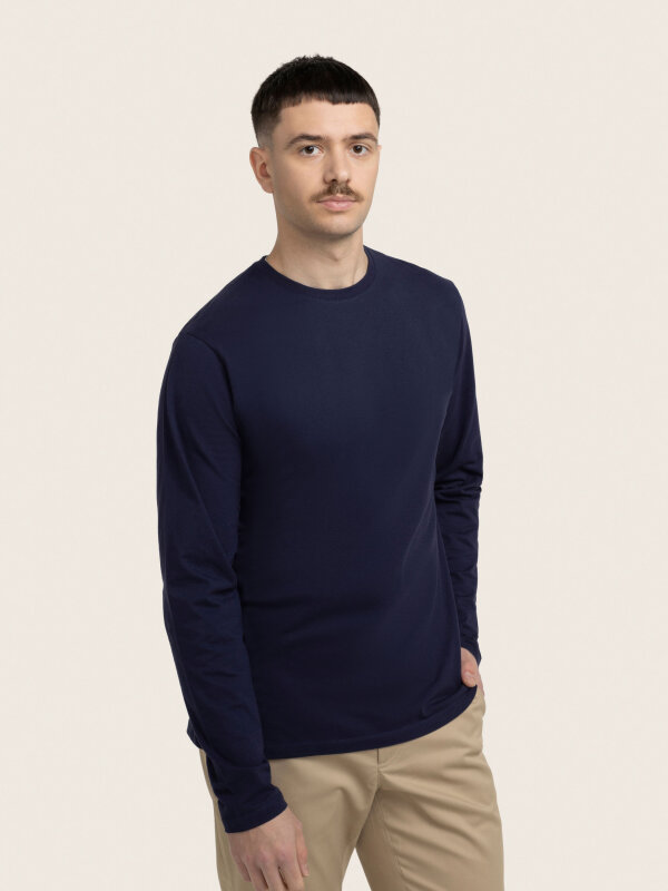 Longsleeve FARO, men M navy