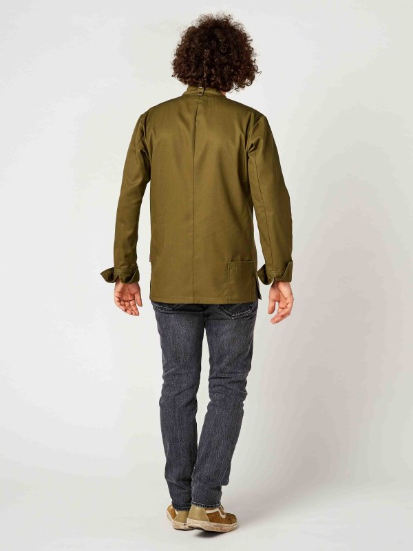 Chefs jacket long sleeve, RAY 2.0 olive M