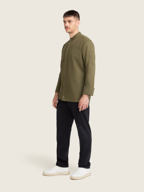 Chefs jacket long sleeve, RAY 2.0 olive M