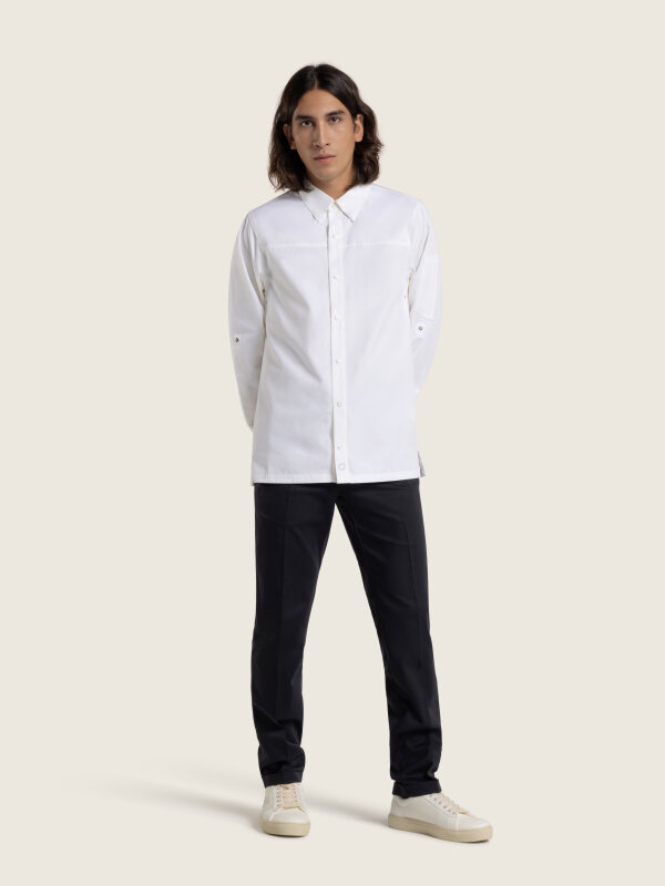 Cooking shirt long sleeve, SOROTI white M