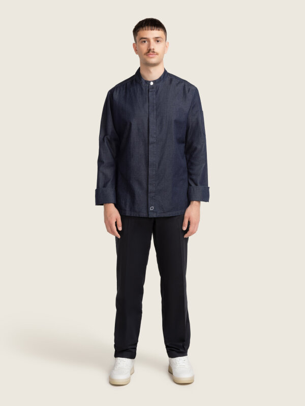 Denim chef jacket long sleeve, ROMA M