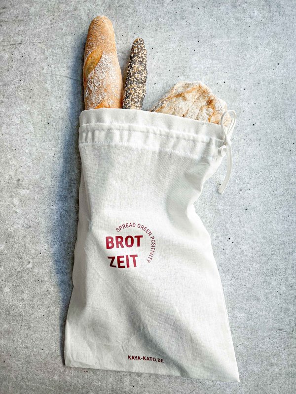 Bread bag, white