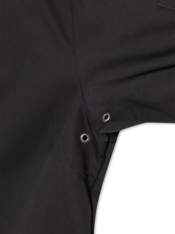 Kochjacke langarm Damen ROHU anthracite M