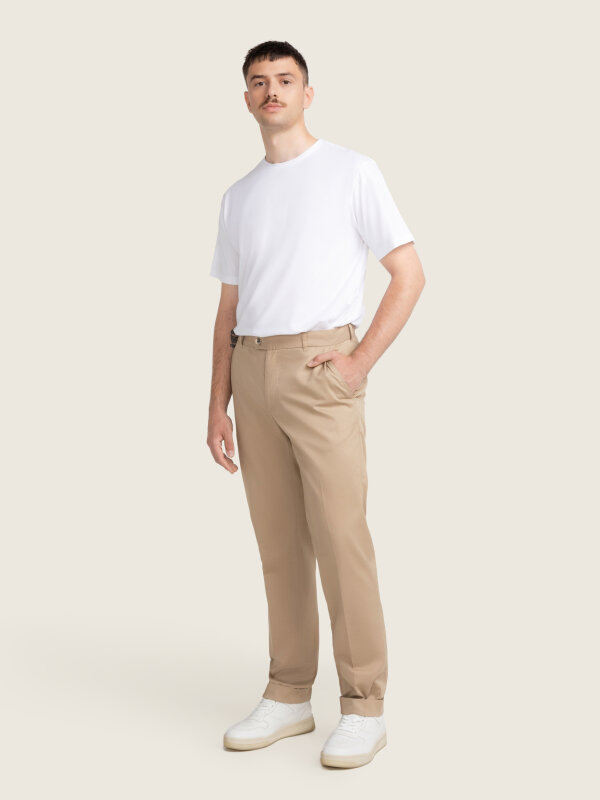 chino men, TURIN cappucino M Regular