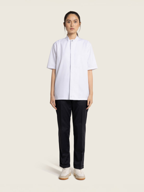 short sleeve chef&acute;s jacket OYSTER