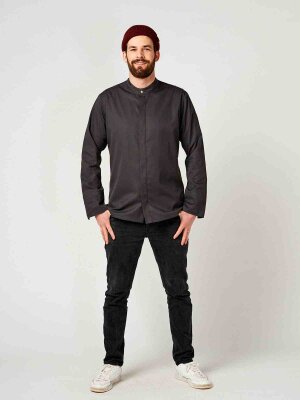 Chefs jacket long sleeve, RAY 2.0 anthracite 5XL