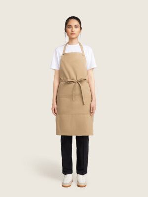 long bib apron, PIKE ginger