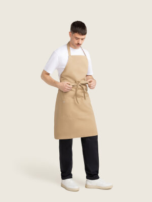 long bib apron, PIKE ginger