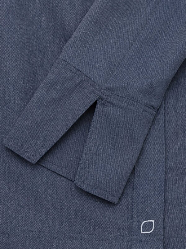 Kochjacke langarm Damen ROHU denim look L
