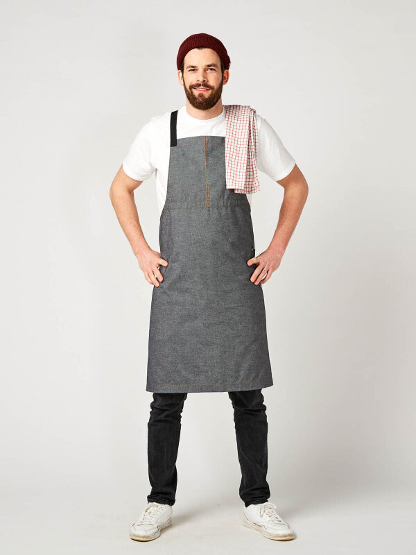 denim bib apron, THE BIG 1