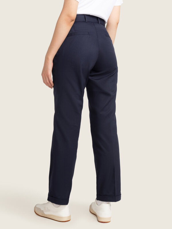 Chino Damen TOLEDO, midnight blue M