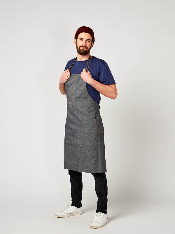 denim bib apron, THE BIG 2