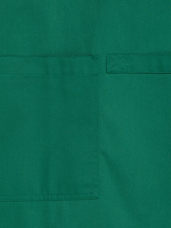 long bib apron, PIKE sea green