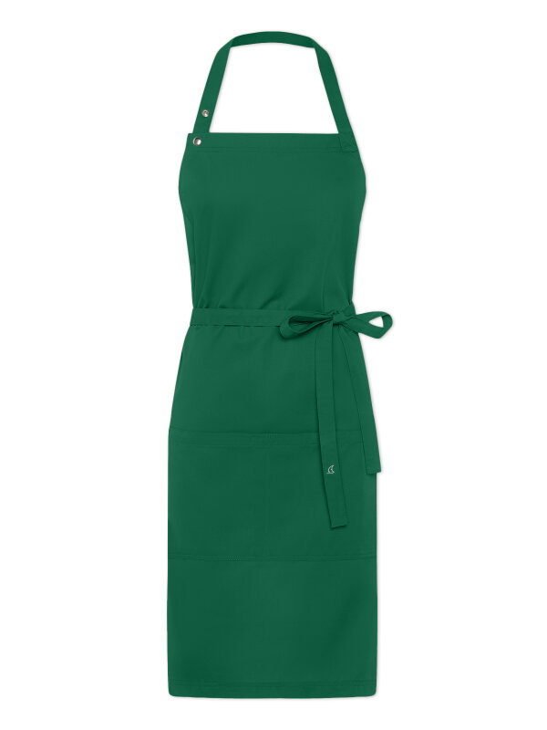 long bib apron, PIKE sea green
