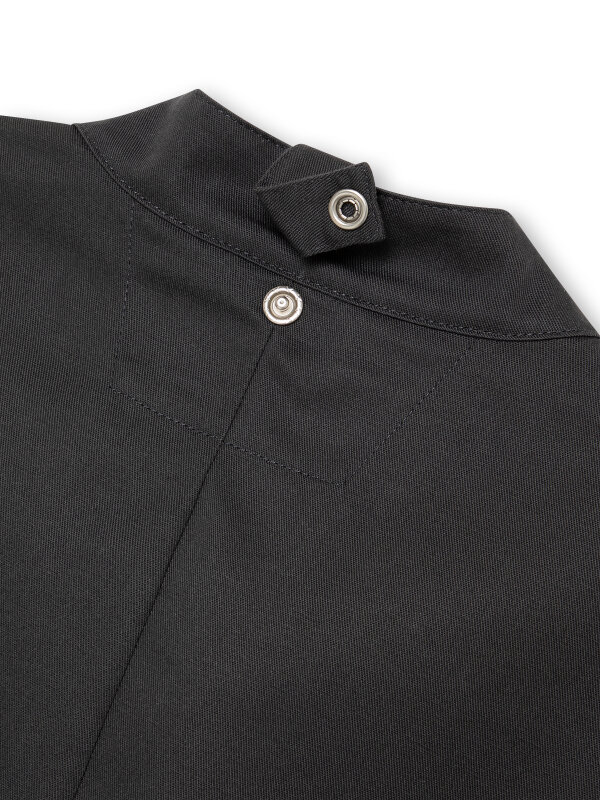 Kochjacke kurzarm OYSTER, anthracite M