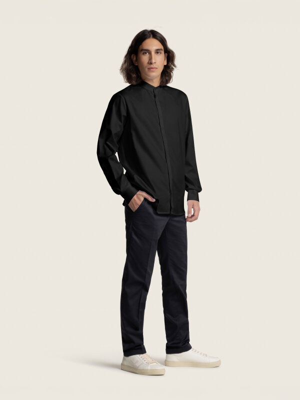 Servicehemd BEVER, black M