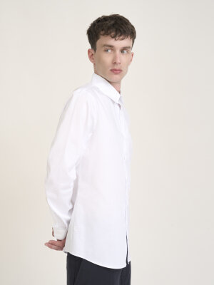 Shirt LUGANO shirt collar, white M