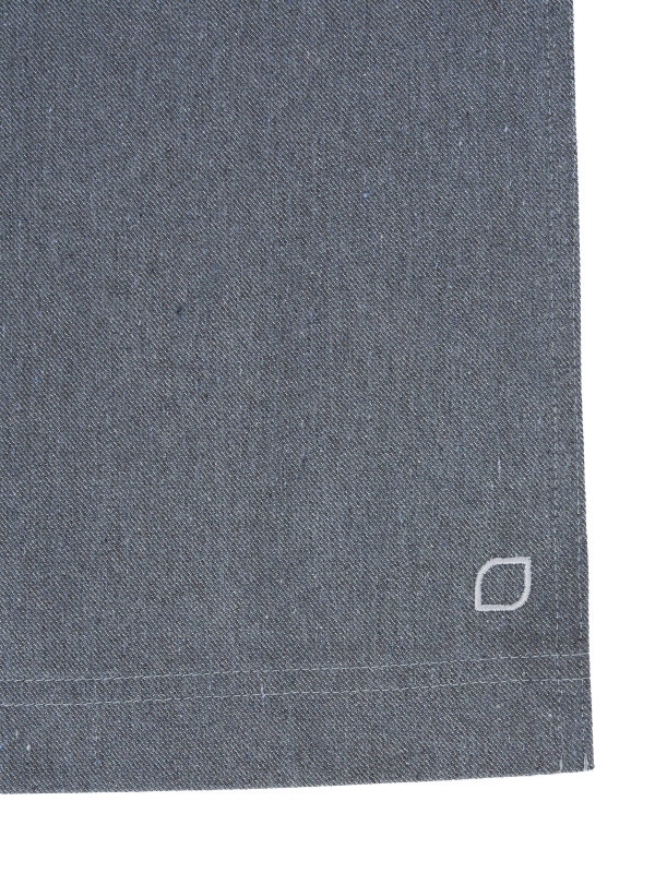 Circular Bib Apron STOCKHOLM, undyed denim