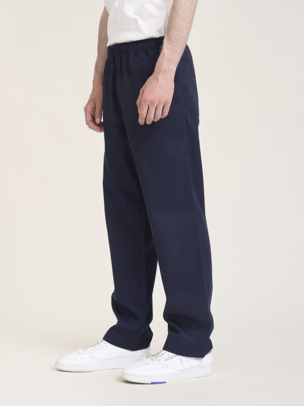 Pull-on Trousers Unisex SENDAI, midnight blue M