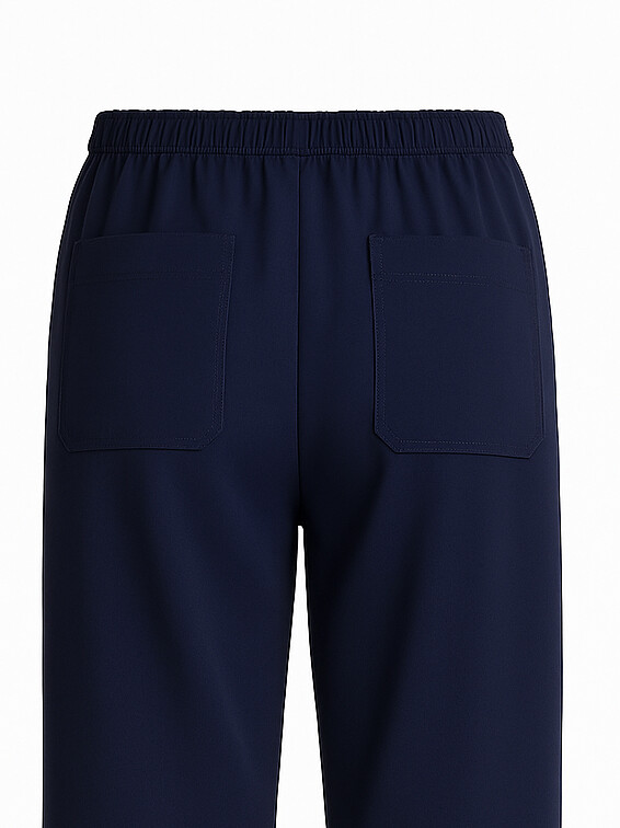 Pull-on Trousers Unisex SENDAI, midnight blue M