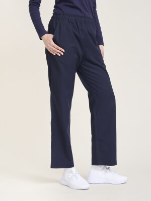Pull-on Trousers Unisex SENDAI, midnight blue M