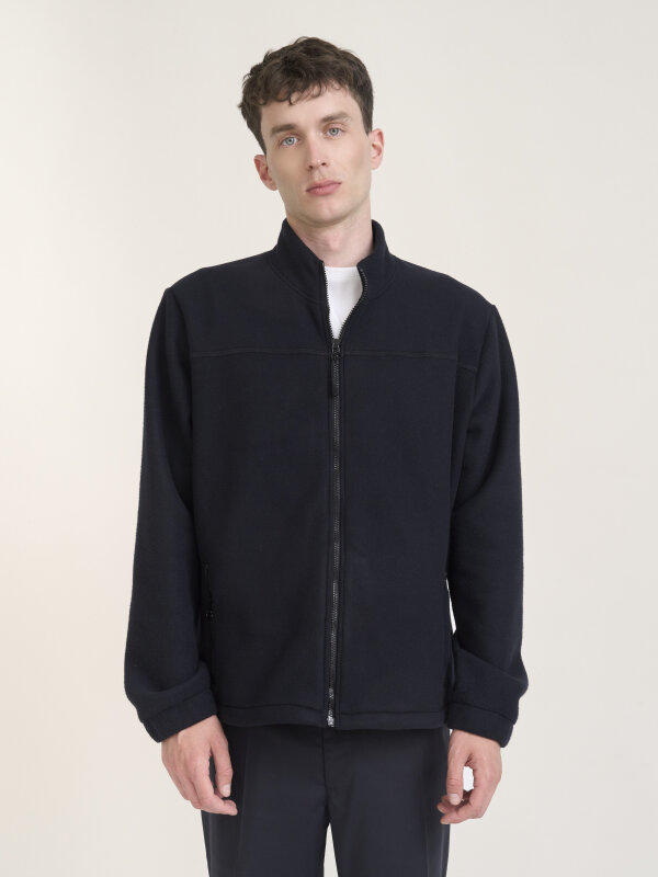 Fleece Jacket GLASGOW, black M