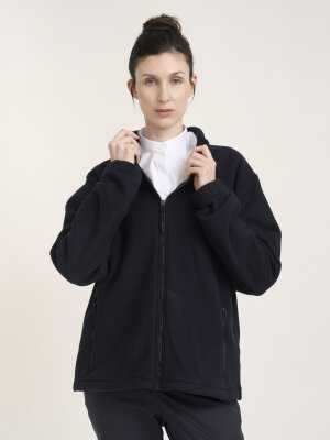 Fleece Jacket GLASGOW, black M