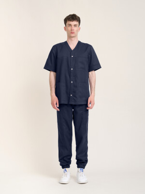 Kasack Unisex VANCOUVER, midnight blue M