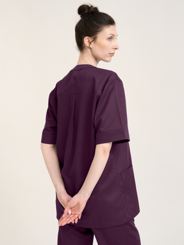 Kasack Unisex VANCOUVER, aubergine M