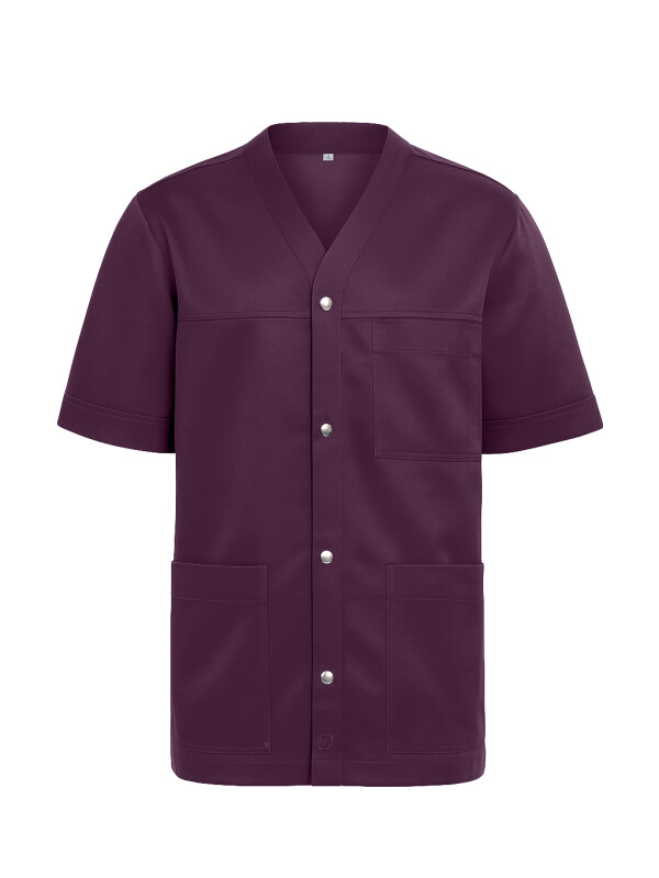 Kasack Unisex VANCOUVER, aubergine M
