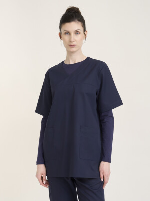 Kasack unisex MONTREAL, midnight blue M