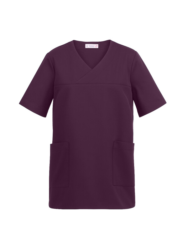 Kasack unisex MONTREAL, aubergine M