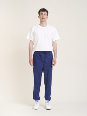 Pull-on Trousers Men SAKAI, atlantic M