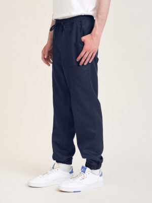 Pull-on Trousers Men SAKAI, midnight blue M