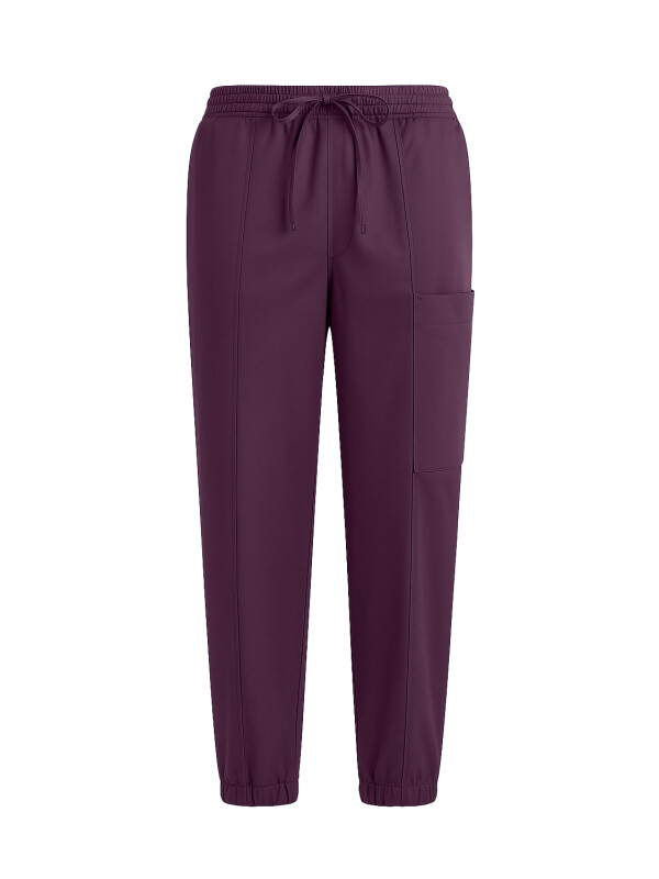 Pull-on Trousers Men SAKAI, aubergine M