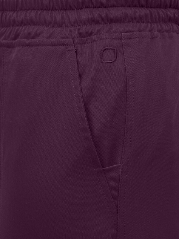 Pull-on Trousers Men SAKAI, aubergine M