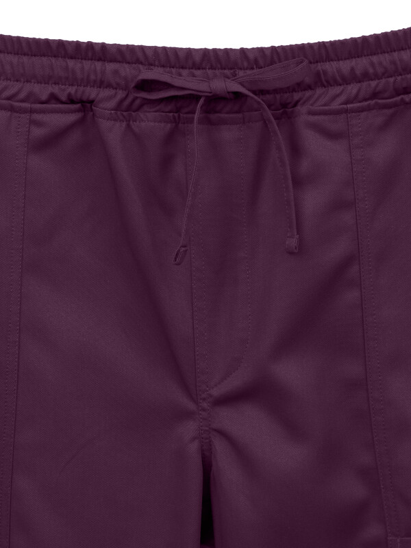 Pull-on Trousers Men SAKAI, aubergine M