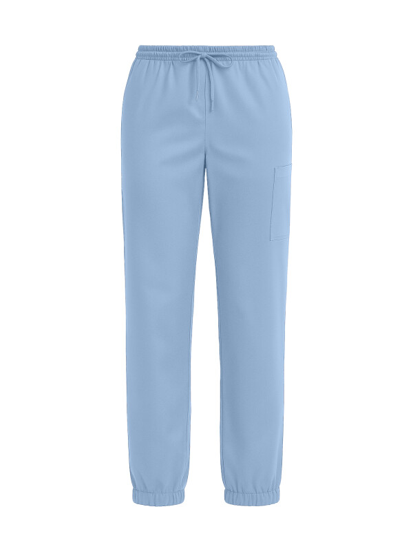 Pull-on Trousers Women SAKURA, sky M